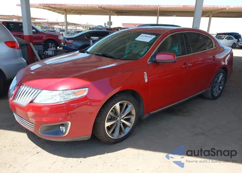 2009 Lincoln Mks из США, поврежденный, VIN 1LNHM93RX9G608775